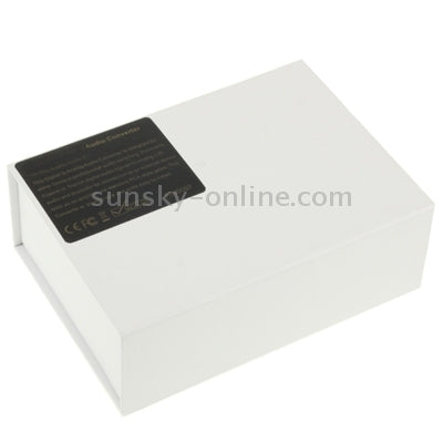 Analog RCA to Digital Optical Coaxial Toslink Audio Converter(Black)