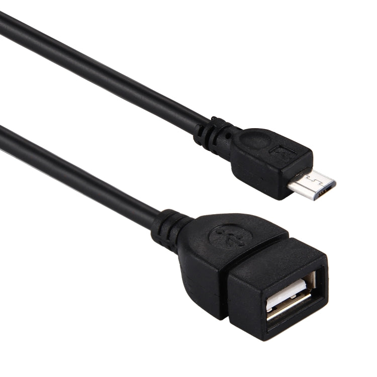 10cm USB A Female to Micro USB 5 Pin Male Adapter with OTG, For Galaxy S IV / i9500 / S III / i9300 /Note II / N7100 / i9220 / i9100 / i9082 / Nokia / LG / BlackBerry / HTC One X /Amazon Kindle / Sony Xperia etc.