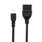 10cm USB A Female to Micro USB 5 Pin Male Adapter with OTG, For Galaxy S IV / i9500 / S III / i9300 /Note II / N7100 / i9220 / i9100 / i9082 / Nokia / LG / BlackBerry / HTC One X /Amazon Kindle / Sony Xperia etc.