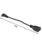 17cm 90 Degree Micro HDMI Right-toward Male to HDMI Female Cable Adapter(Black)