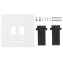 Dual USB 3.0 Female Plugs Home Wall Charger Plate Wall Plate Panel