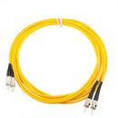 FC-ST Dual-Core Single Mode Fiber Optic Jumper,Length: 3m