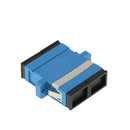 SC-SC Multimode Duplex Fiber Flange / Connector / Adapter / Lotus Root Device(Blue)
