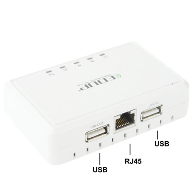 EDUP EP-9507N Portable 150Mbps Wireless 802.11N Router, Support 3G / AP / Repeater, Built-in 5000mAh Battery(White)
