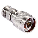 N Male to BNC Male Connector