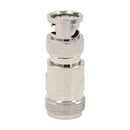 N Female to BNC Male Connector