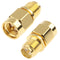 SMA Male to RP-SMA Female Adapter (Gold Plated)