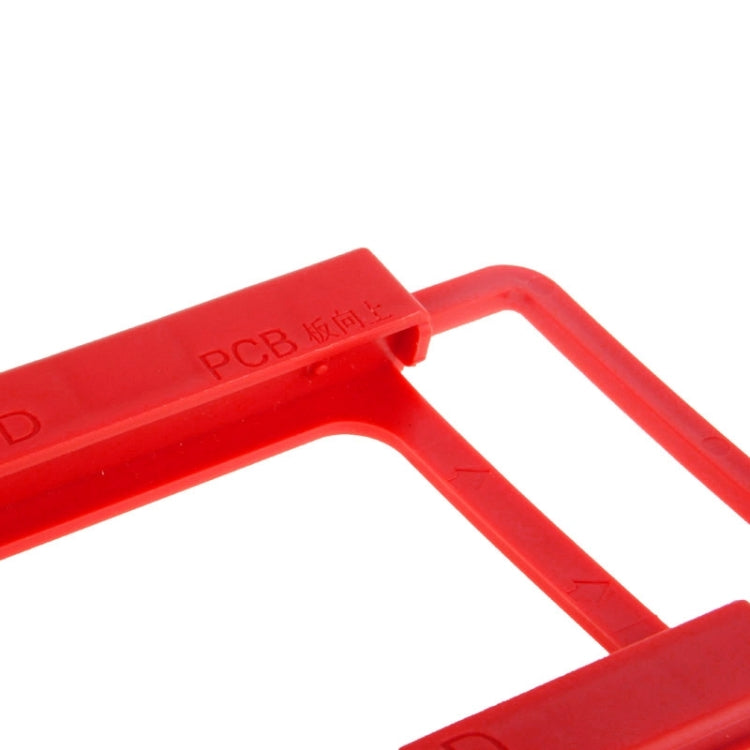 2.5 inch to 3.5 inch SSD HDD Notebook Hard Disk Drive Mounting Bracket Adapter Holder Hot Search(Red)