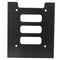 SSD HDD 2.5 inch to 3.5 inch Converter Hard Drive Metal Bracket Adapter Holder(Black)