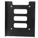 SSD HDD 2.5 inch to 3.5 inch Converter Hard Drive Metal Bracket Adapter Holder(Black)