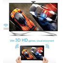 Wireless HDMI Miracast DLNA Display Dongle, CPU: ARM Cortex A9 Single Core 1.2GHz, Support WIFI + HDMI(White)