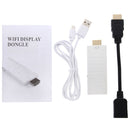 Wireless HDMI Miracast DLNA Display Dongle, CPU: ARM Cortex A9 Single Core 1.2GHz, Support WIFI + HDMI(White)