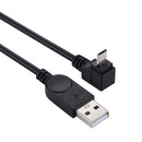 29cm 90 Degree Angle Micro USB to USB Data / Charging Cable for Samsung Galaxy S7 & S7 Edge / LG G4 / Huawei P8 / Xiaomi Mi4 and other Smartphones