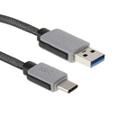 USB-C / Type-C 3.1 Male to USB 3.0 Male Cable, For Galaxy S8 & S8 + / LG G6 / Huawei P10 & P10 Plus / Xiaomi Mi6 & Max 2 and other Smartphones, Length: 15cm