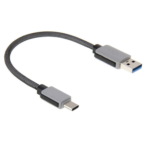USB-C / Type-C 3.1 Male to USB 3.0 Male Cable, For Galaxy S8 & S8 + / LG G6 / Huawei P10 & P10 Plus / Xiaomi Mi6 & Max 2 and other Smartphones, Length: 15cm