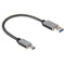 USB-C / Type-C 3.1 Male to USB 3.0 Male Cable, For Galaxy S8 & S8 + / LG G6 / Huawei P10 & P10 Plus / Xiaomi Mi6 & Max 2 and other Smartphones, Length: 15cm