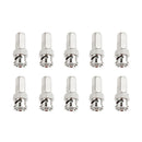 10 PCS Hexagon BNC Male Compression Connector