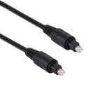 Digital Audio Optical Fiber Toslink Cable, Cable Length: 1m, OD: 4.0mm (Gold Plated)