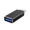 USB 3.0 to USB-C / Type-C 3.1 Converter Adapter For MacBook 12 inch, Chromebook Pixel 2015(Black)