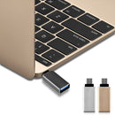 USB 3.0 to USB-C / Type-C 3.1 Converter Adapter For MacBook 12 inch, Chromebook Pixel 2015(Black)