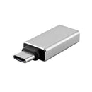 USB 3.0 to USB-C / Type-C 3.1 Converter Adapter(Silver)