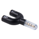 3.5mm Stereo Male to 3.5mm Headphone & Mic Female Splitter Adapter(Black)