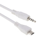 3.5mm Male to Micro USB Male Audio AUX Cable, Length: about 50cm