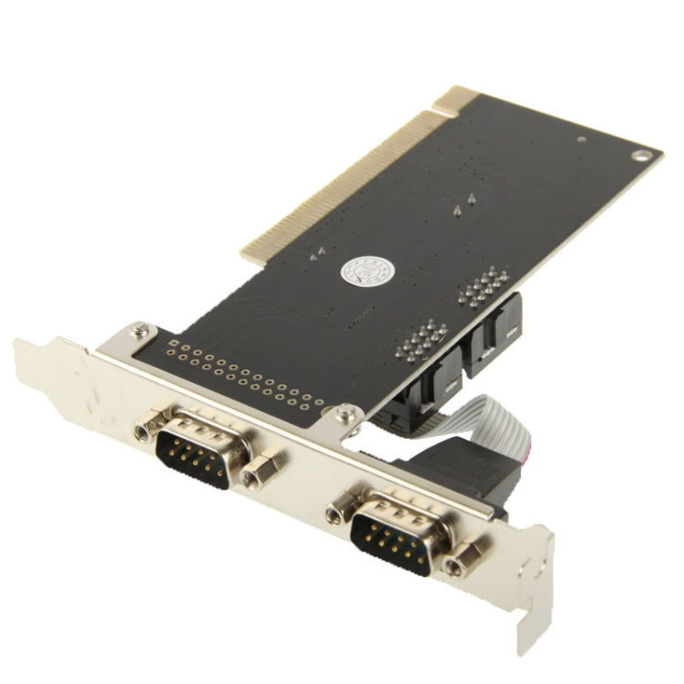 PCI to Serial 2-port Host Controller Card(Black)