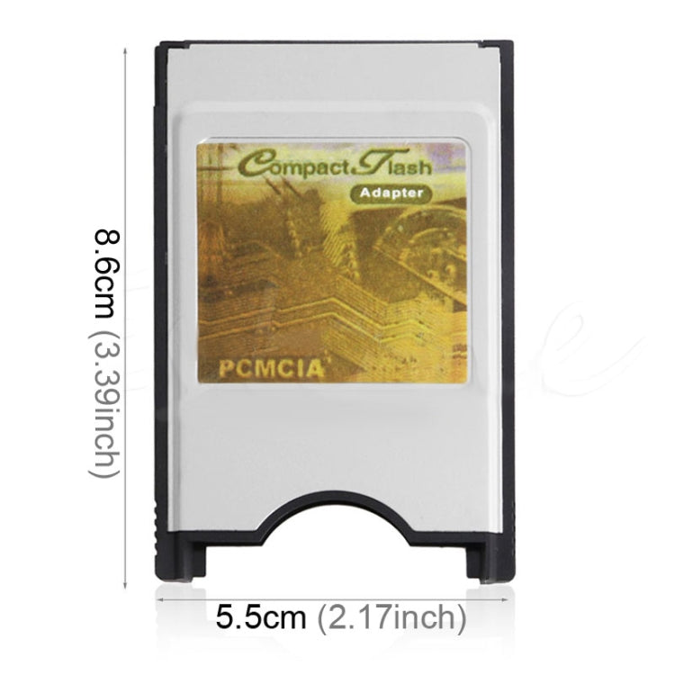 Compact Flash CF to PC Card PCMCIA Adapter Card Reader