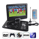 9.5 inch TFT LCD Screen Digital Multimedia Portable DVD with Card Reader & USB Port, Support TV (PAL / NTSC / SECAM) & Game Function, 180 Degree Rotation, Support SD / MS / MMC Card(Black)