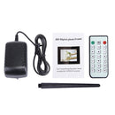 15.0 inch Digital Picture Frame with Remote Control Support SD / MMC / MS Card and USB , Black (1500)(Black)