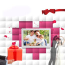 12 inch LED Display Multi-media Digital Photo Frame with Holder & Music & Movie Player, Support USB / SD / Micro SD / MMC / MS / XD Card Input(Black)