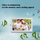 12 inch LED Display Multi-media Digital Photo Frame with Holder & Music & Movie Player, Support USB / SD / Micro SD / MMC / MS / XD Card Input(Black)