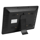 12 inch LED Display Multi-media Digital Photo Frame with Holder & Music & Movie Player, Support USB / SD / Micro SD / MMC / MS / XD Card Input(Black)