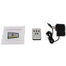 8 inch LED Display Multi-media Digital Photo Frame with Holder & Music & Movie Player, Support USB / SD / SDHC / MMC Card Input(White)