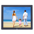 14 inch HD LED Screen Digital Photo Frame with Holder & Remote Control, Allwinner, Alarm Clock / MP3 / MP4 / Movie Player(Black)