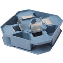 Chemical Free Automatic Detachable Cockroach Catcher Blackbeetle Trap Box Catch Them Alive(Blue Gray)