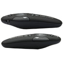 Multimedia Presenter with Laser Pointer & USB Receiver for Projector / PC / Laptop, Control Distance: 15m(Black)