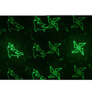 4mw 532nm Green Beam Laser Stage Pen, Mushroom / Bear / Windmill / Dolphin / Apple / Birds / Goldfish / Meteor Pattern(Black)