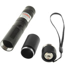 4mw 532nm Green Beam Laser Stage Pen, Mushroom / Bear / Windmill / Dolphin / Apple / Birds / Goldfish / Meteor Pattern(Black)