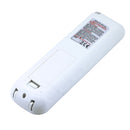 K-209ES Universal Air Conditioner Remote Control, Support Thermometer Function(White)