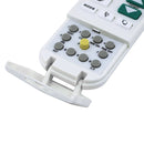 K-209ES Universal Air Conditioner Remote Control, Support Thermometer Function(White)