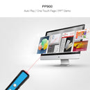 VIBOTON PP900 2.4GHz Multimedia Presentation Remote PowerPoint Clicker Handheld Controller Flip Pen with USB Receiver, Control Distance: 25m(Blue)