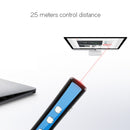 VIBOTON PP900 2.4GHz Multimedia Presentation Remote PowerPoint Clicker Handheld Controller Flip Pen with USB Receiver, Control Distance: 25m(Blue)