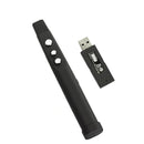 PP860 2.4GHz Wireless Transmission Multimedia Presenter with 650nm Red Light Laser Pointer & USB Receiver for Projector / PC / Laptop, Control Distance: 10m(Black)