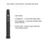 PP860 2.4GHz Wireless Transmission Multimedia Presenter with 650nm Red Light Laser Pointer & USB Receiver for Projector / PC / Laptop, Control Distance: 10m(Black)