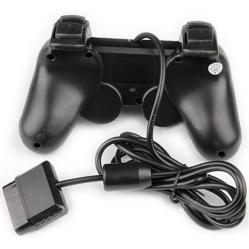 Dual Shock Wired Analog Gaming Controller for PS2(Black)