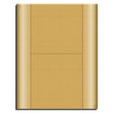 Carbon Fiber Texture Decal Stickers for PS3 Game Console(Gold)