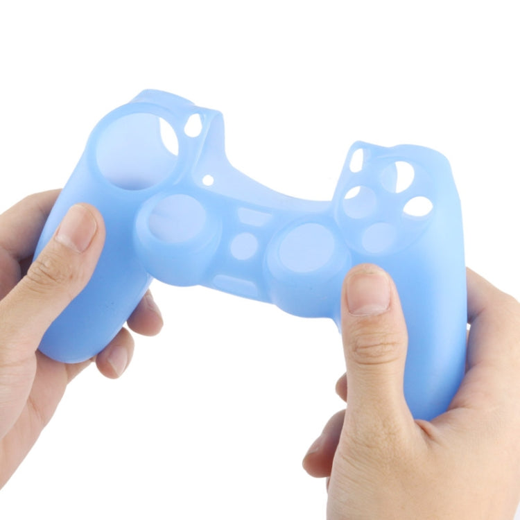 Flexible Silicone Protective Case for Sony PS4 Game Controller, Random Color Delivery