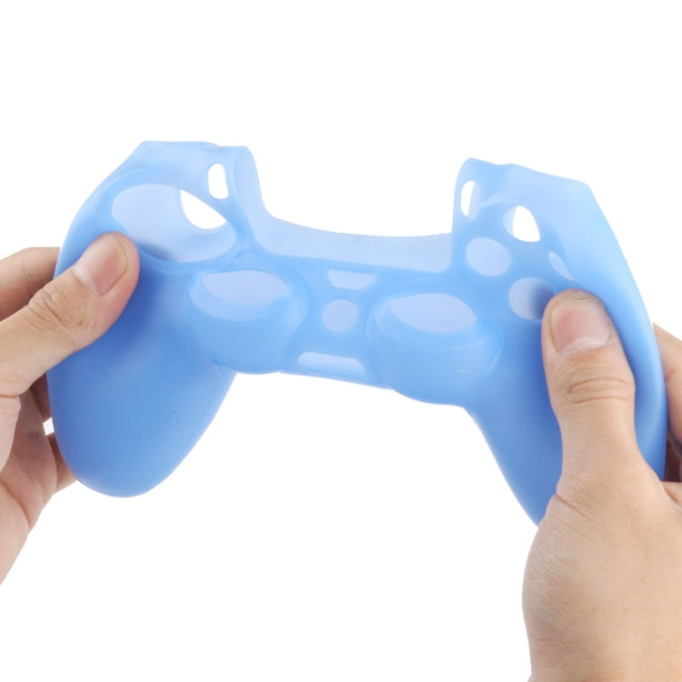 Flexible Silicone Protective Case for Sony PS4 Game Controller, Random Color Delivery